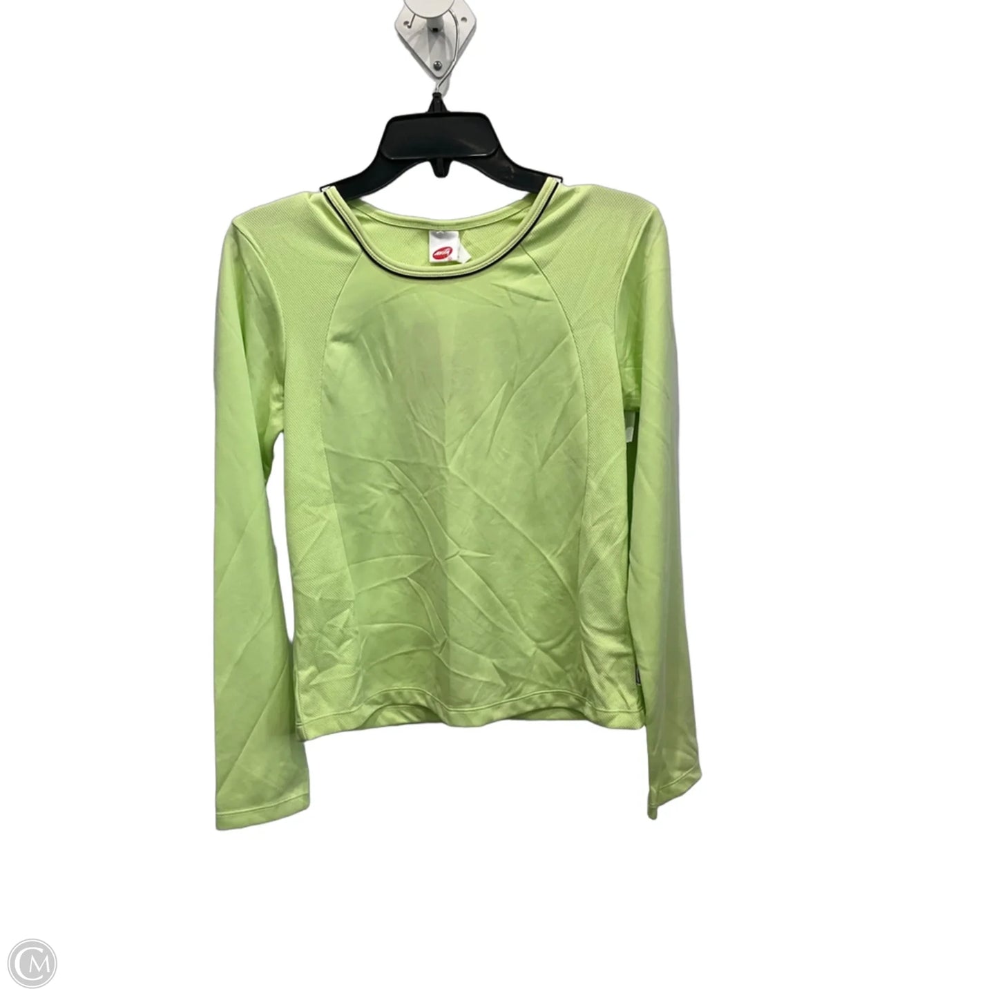 Athletic Top Long Sleeve Crewneck By Avia In Green, Size: M