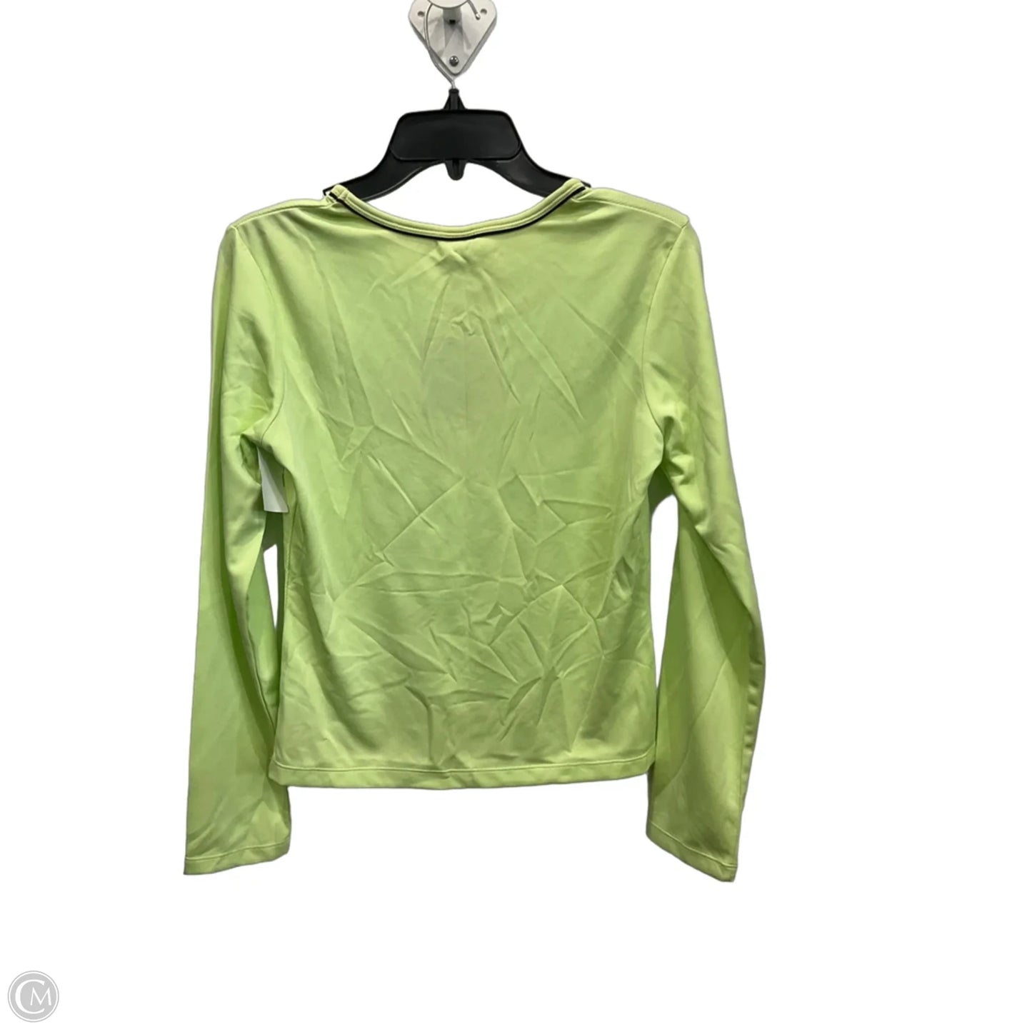 Athletic Top Long Sleeve Crewneck By Avia In Green, Size: M
