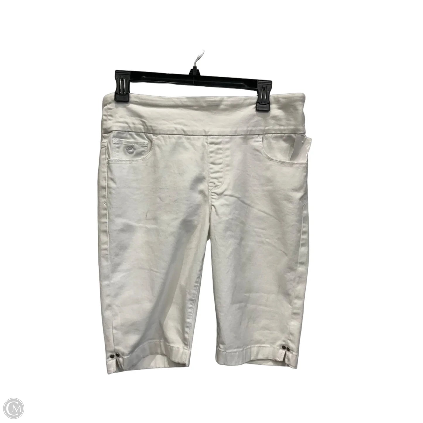 Shorts By Gloria Vanderbilt In White, Size: 8