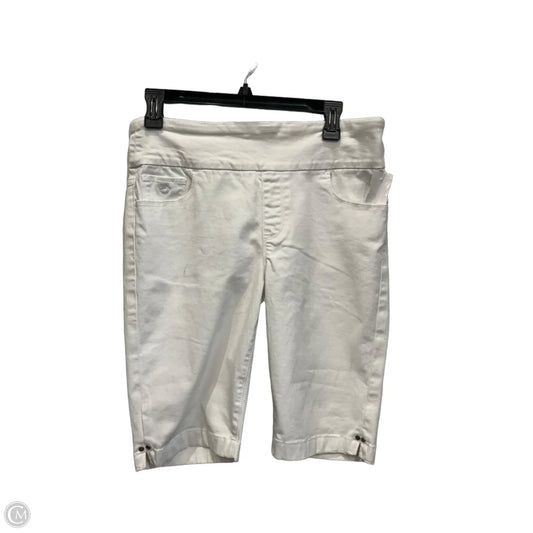Shorts By Gloria Vanderbilt In White, Size: 8