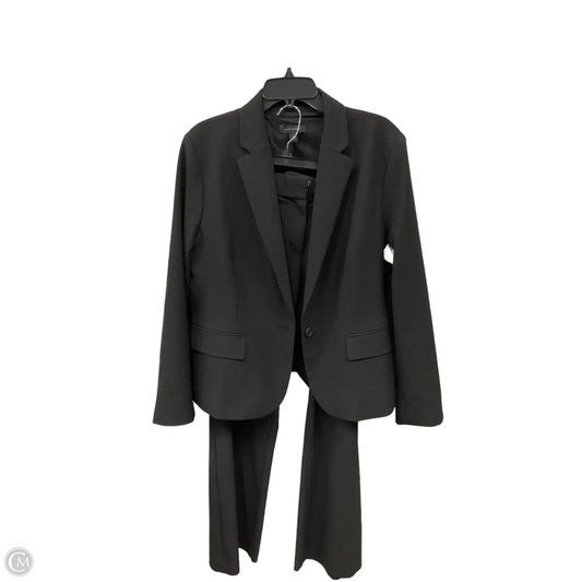 Pants Suit 2pc By Ann Taylor In Black, Size: 16