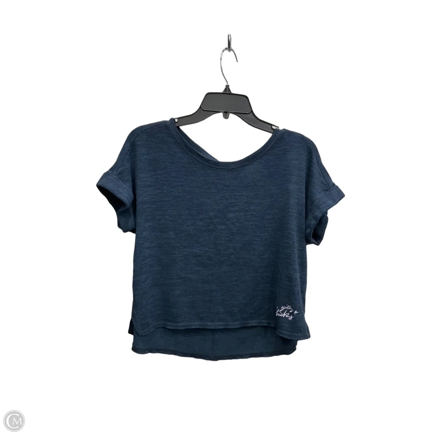 Top Short Sleeve Basic By Gilly Hicks In Blue, Size: Xs