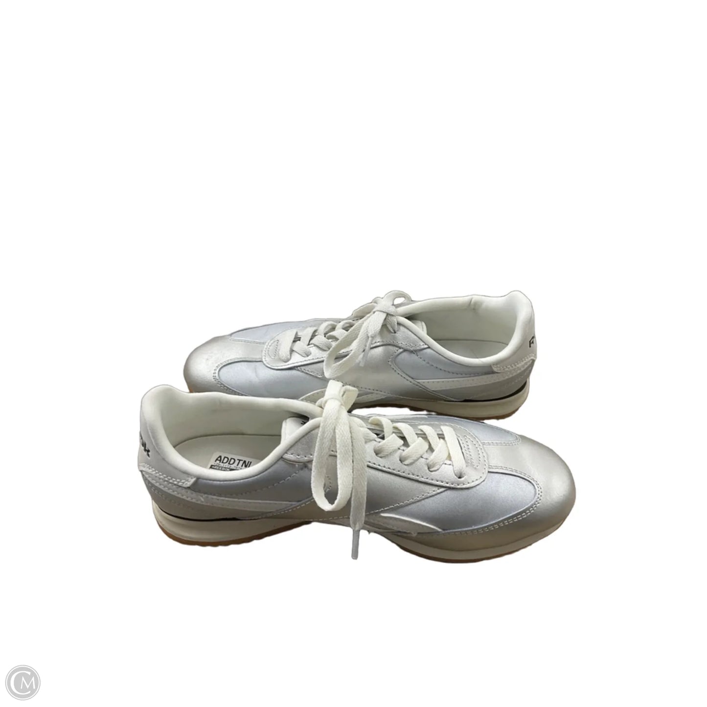 Shoes Athletic By Reebok In Silver, Size: 9