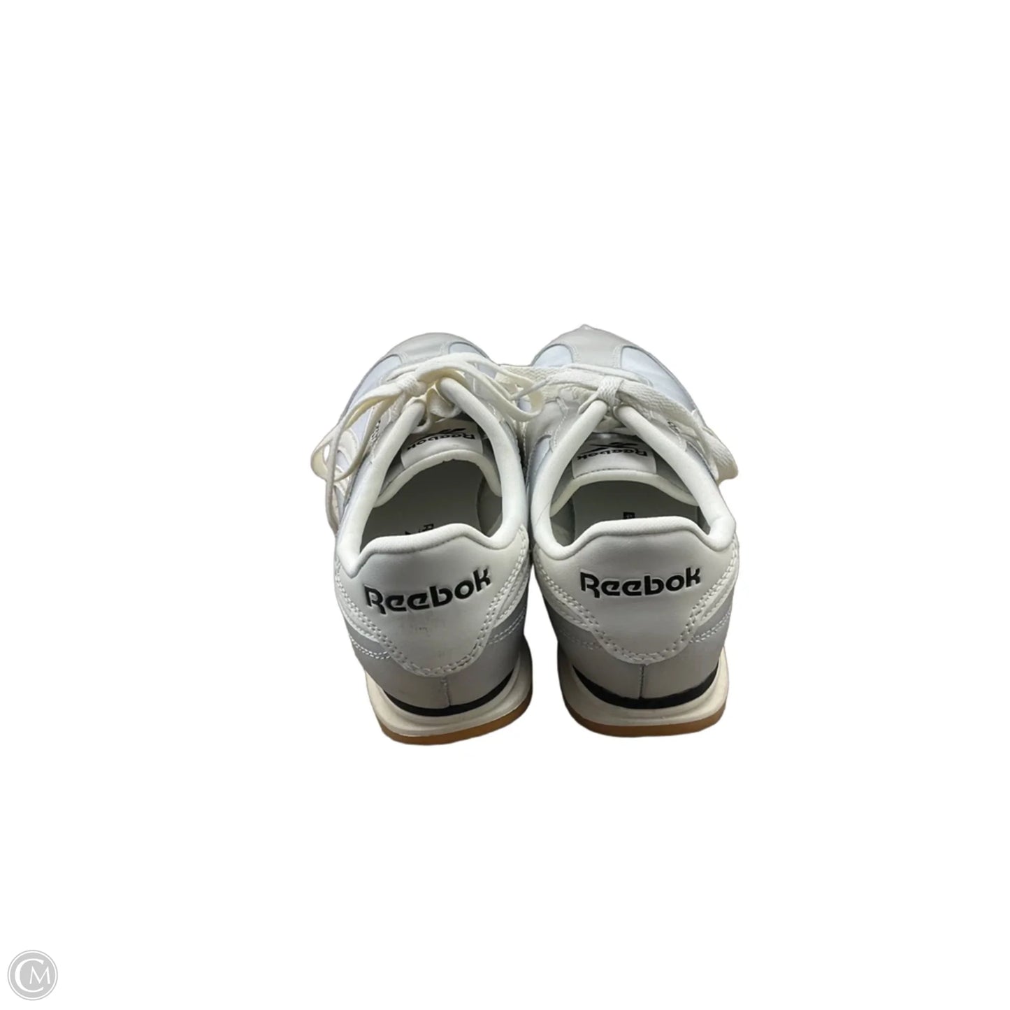 Shoes Athletic By Reebok In Silver, Size: 9
