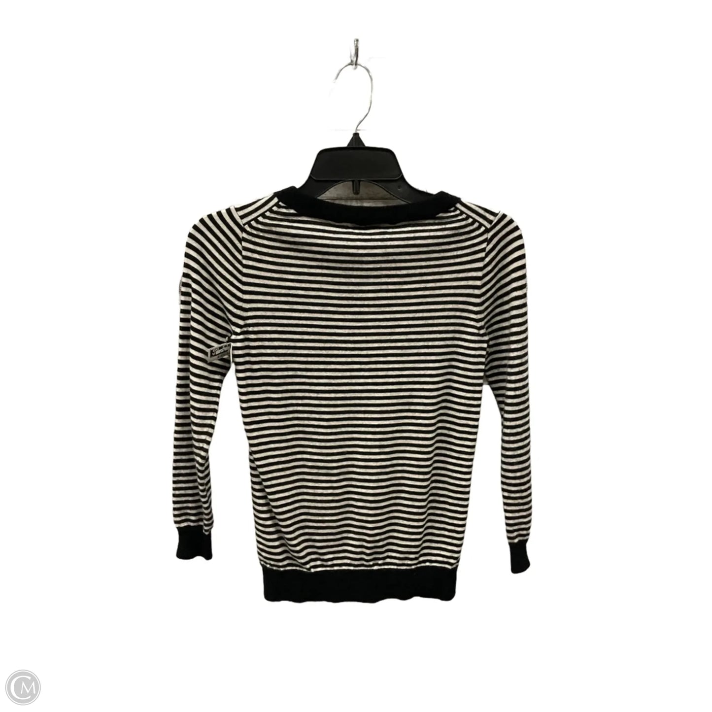 Top Long Sleeve By J. Crew In Striped Pattern, Size: Xs