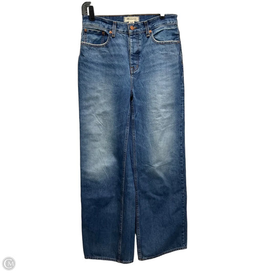 Jeans Straight By Madewell In Blue Denim, Size: 2