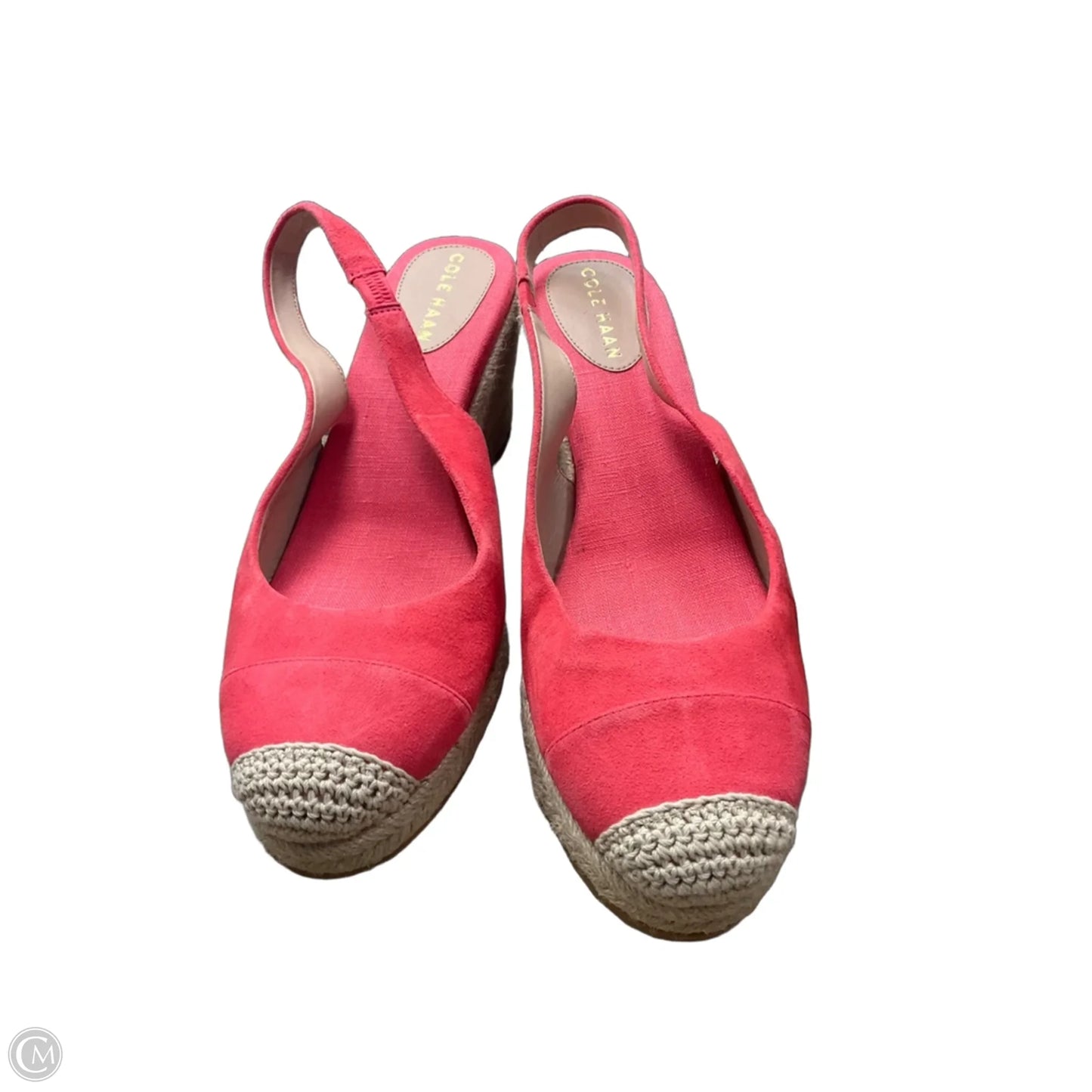 Shoes Heels Wedge By Cole-haan In Pink, Size: 10