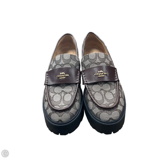 Shoes Designer By Coach In Brown, Size: 9