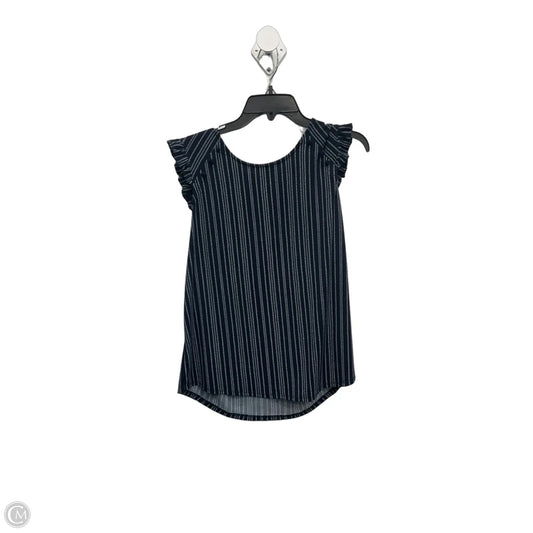 Top Sleeveless By Adrianna Papell In Navy, Size: L