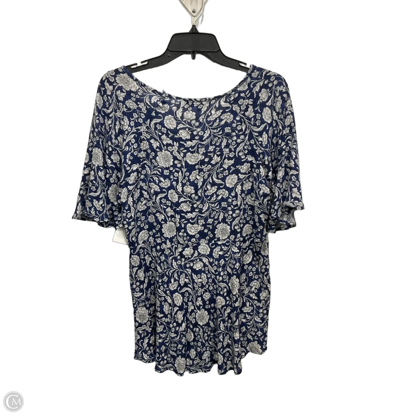 Top Short Sleeve By Rachel Zoe In Blue, Size: S