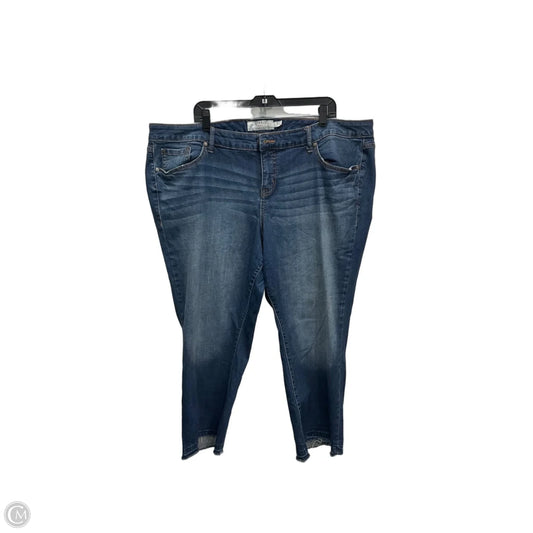 Jeans Boot Cut By Torrid In Blue Denim, Size: 22