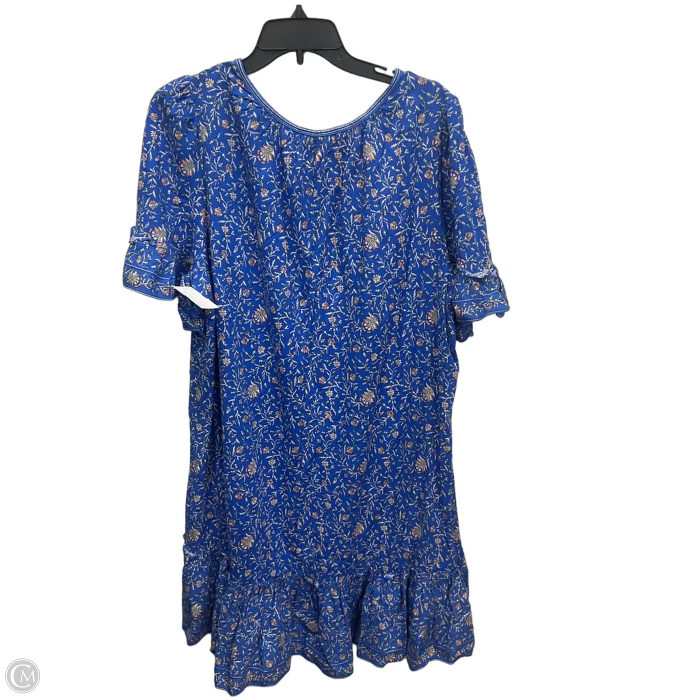 Dress Casual Midi By Max Studio In Blue, Size: 2x