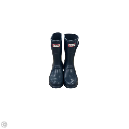 Boots Rain By Hunter In Blue, Size: 7
