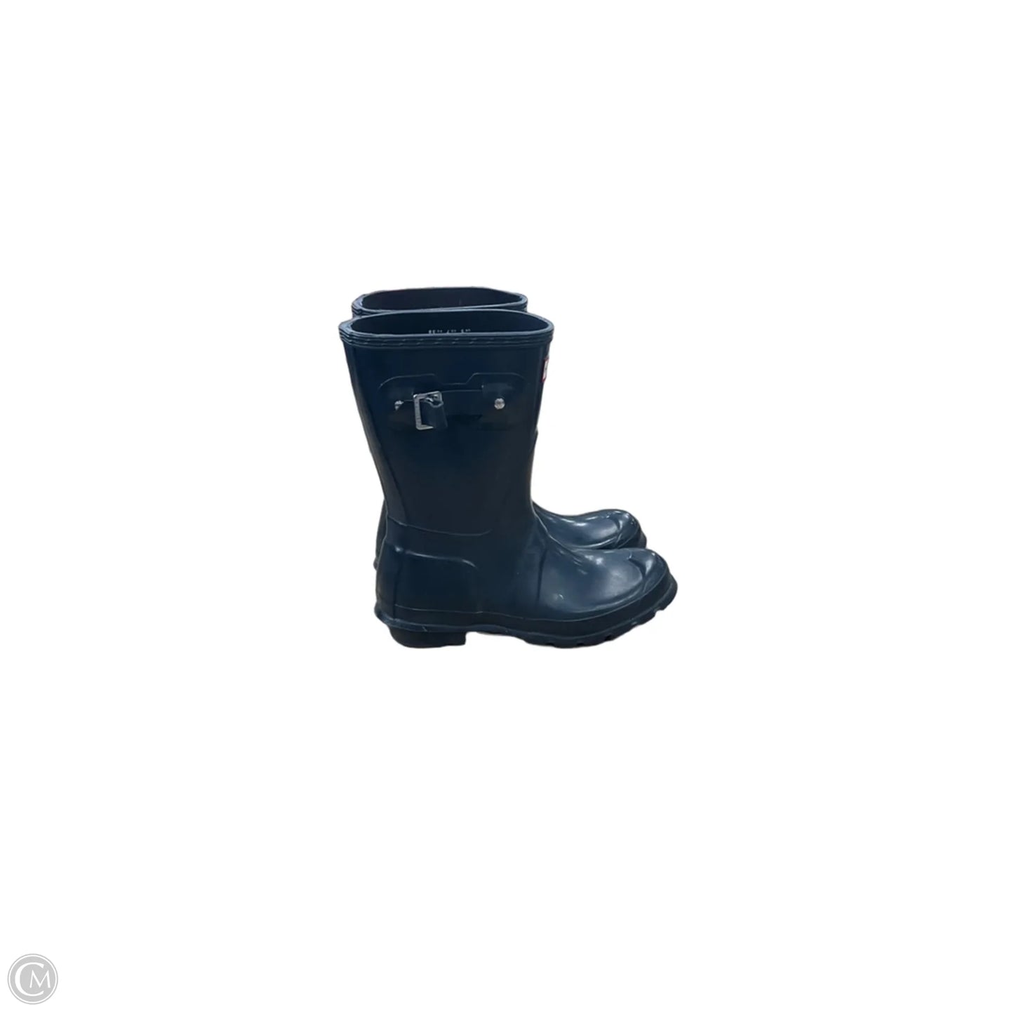 Boots Rain By Hunter In Blue, Size: 7