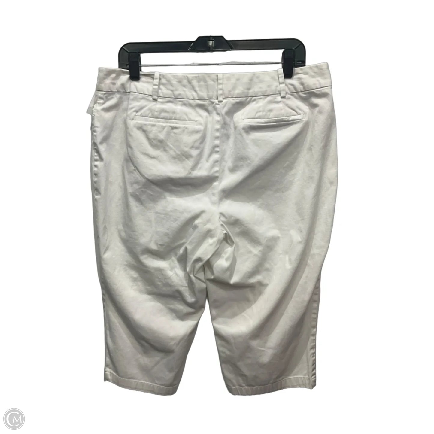 Capris By Talbots In White, Size: 14