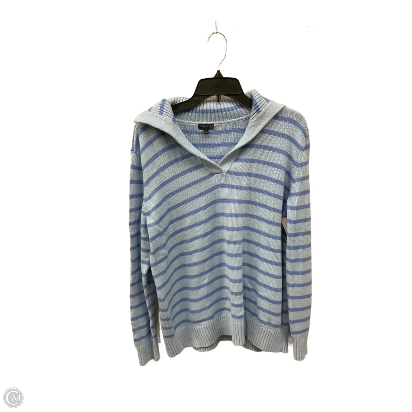 Sweater By Talbots In Blue, Size: L
