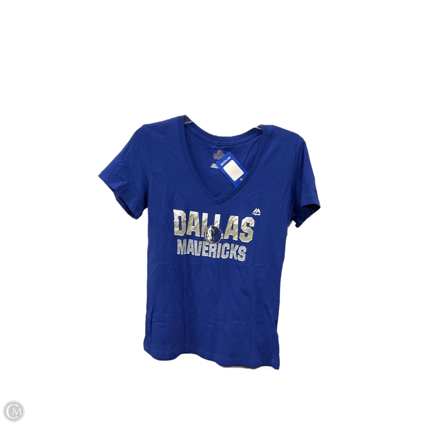 Top Short Sleeve Basic By Majestic In Purple, Size: M