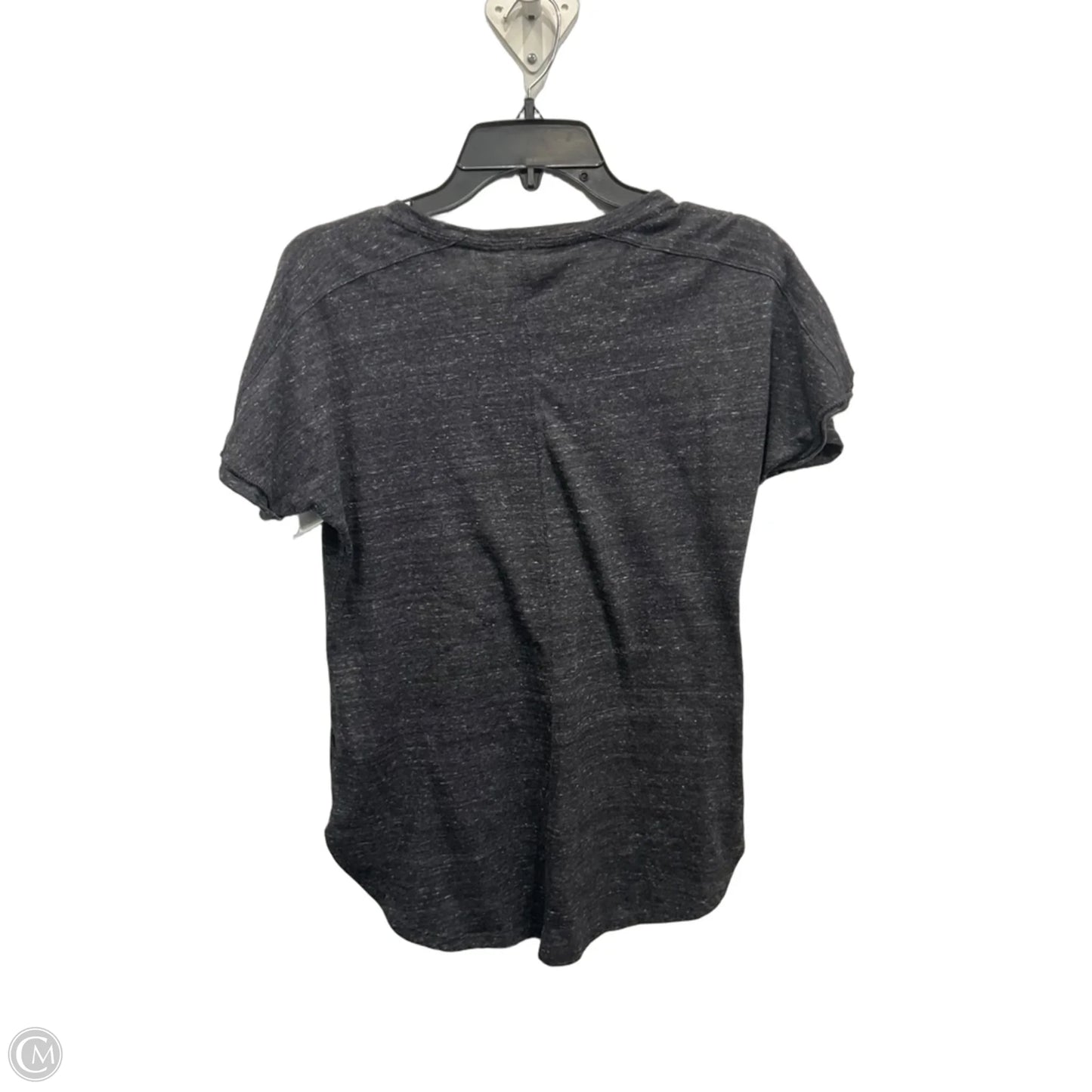 Athletic Top Short Sleeve By Athletic Works In Grey, Size: M