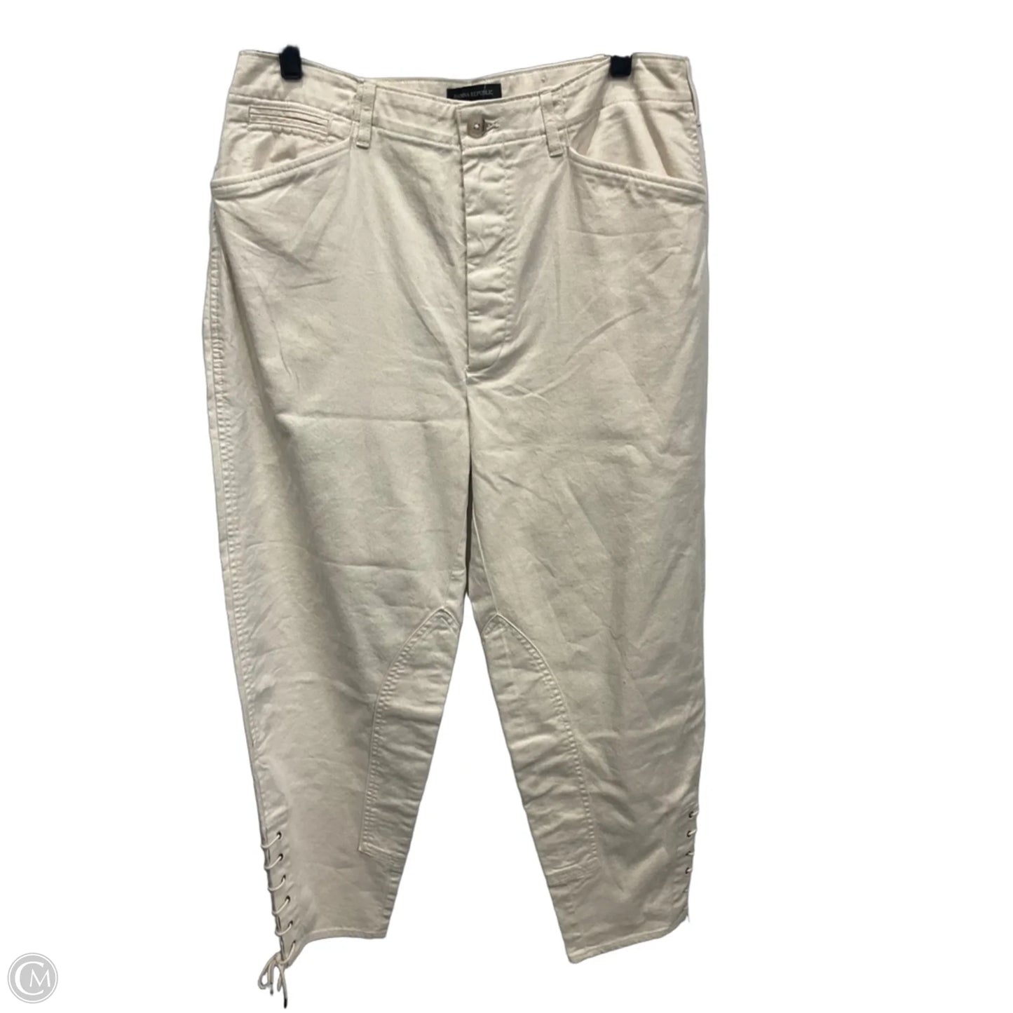 Pants Chinos & Khakis By Banana Republic In Cream, Size: 12
