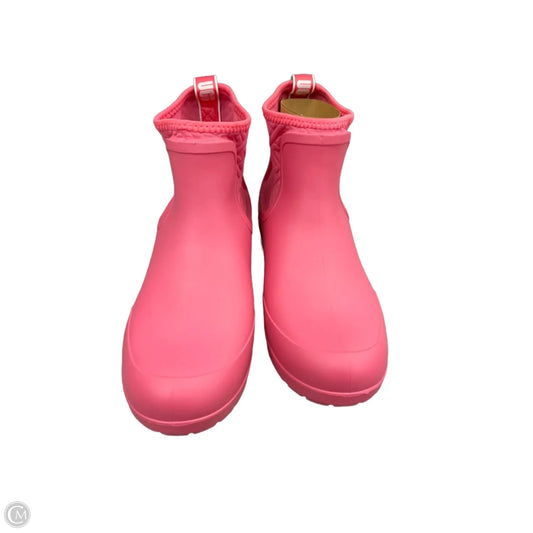 Boots Designer By Ugg In Pink, Size: 9
