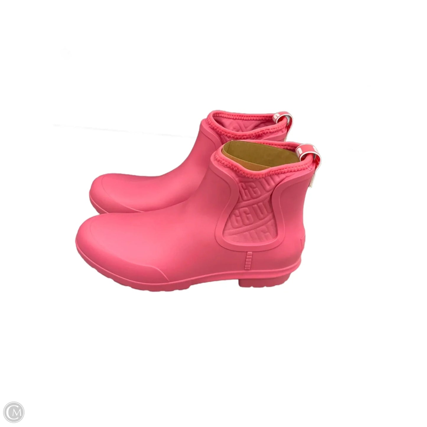 Boots Designer By Ugg In Pink, Size: 9