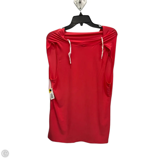 Top Sleeveless By Cme In Coral, Size: 1x