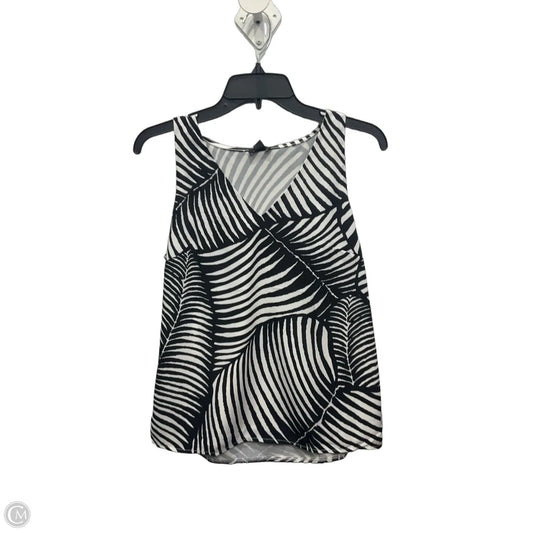 Top Sleeveless By Talbots In Blue Denim, Size: Xs