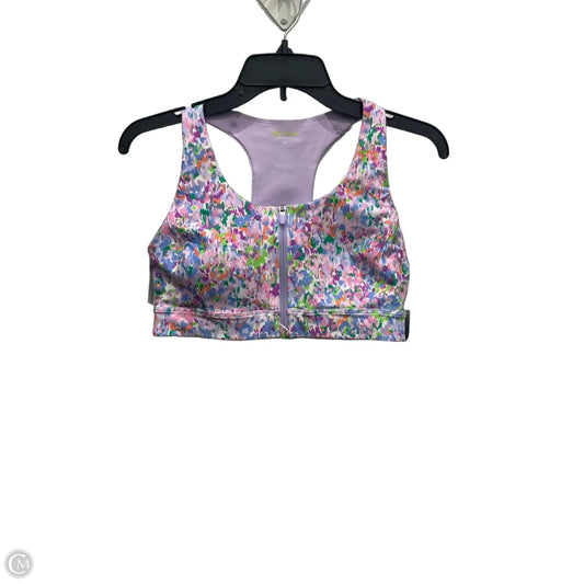 Athletic Bra By Tek Gear In Purple, Size: M