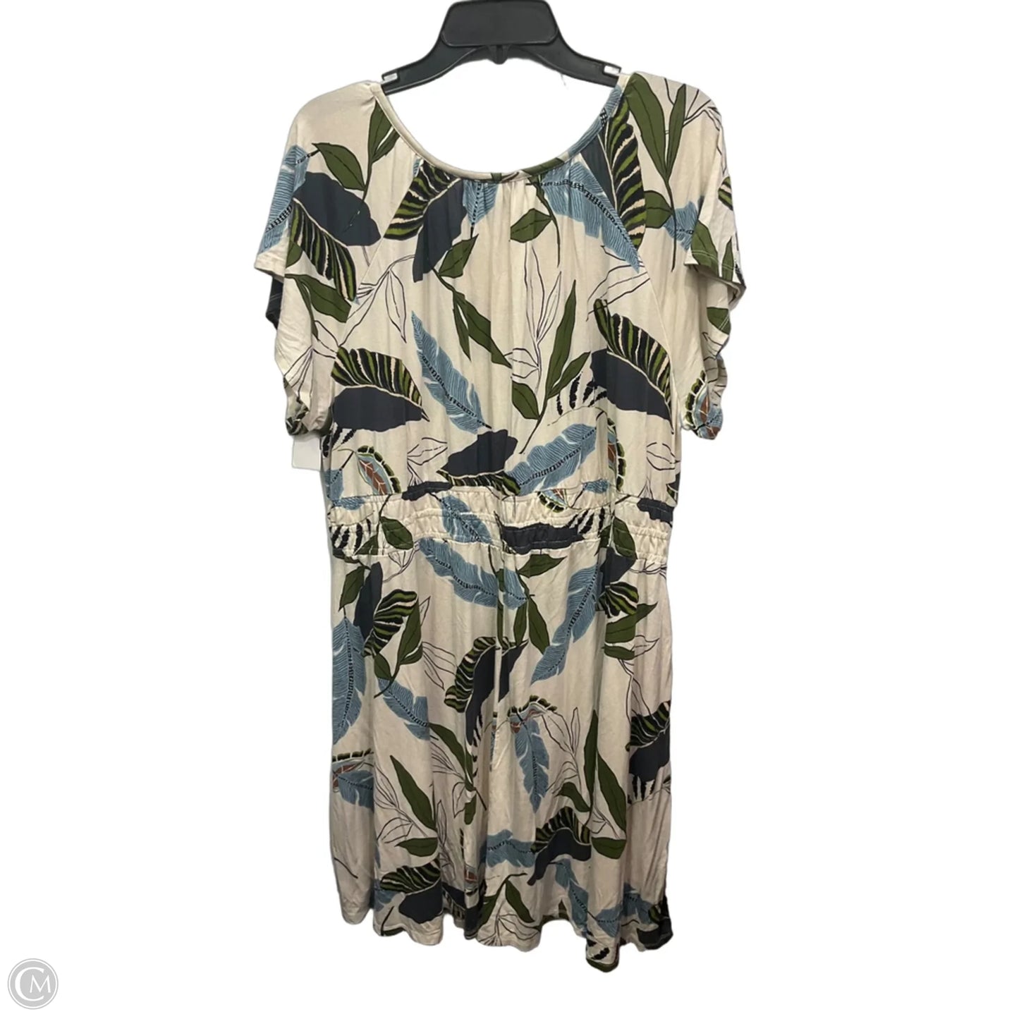 Dress Casual Midi By Tahari In Cream, Size: 1x