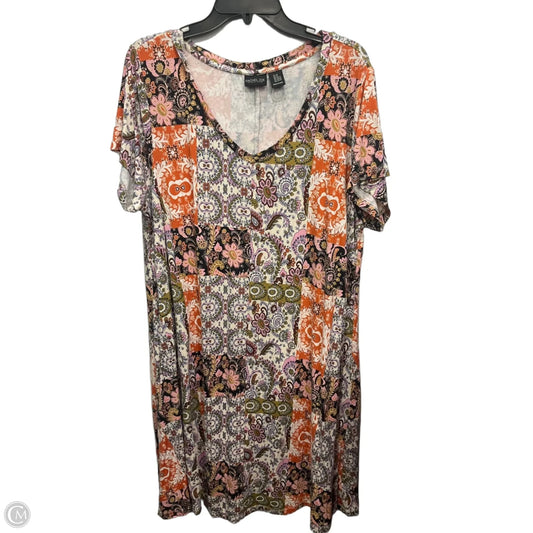 Dress Casual Midi By Rachel Zoe In Orange, Size: 2x