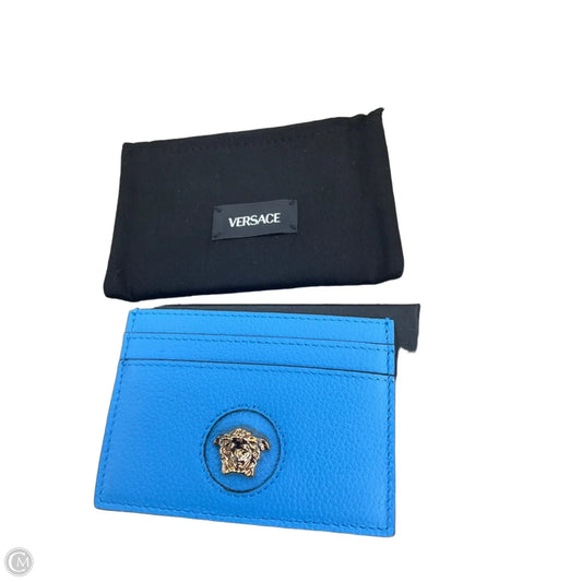 Id/card Holder Luxury Designer By Versace, Size: Small