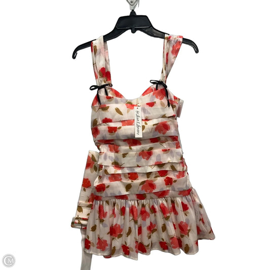 Dress Party Short By For Love & Lemons In Floral Print, Size: S