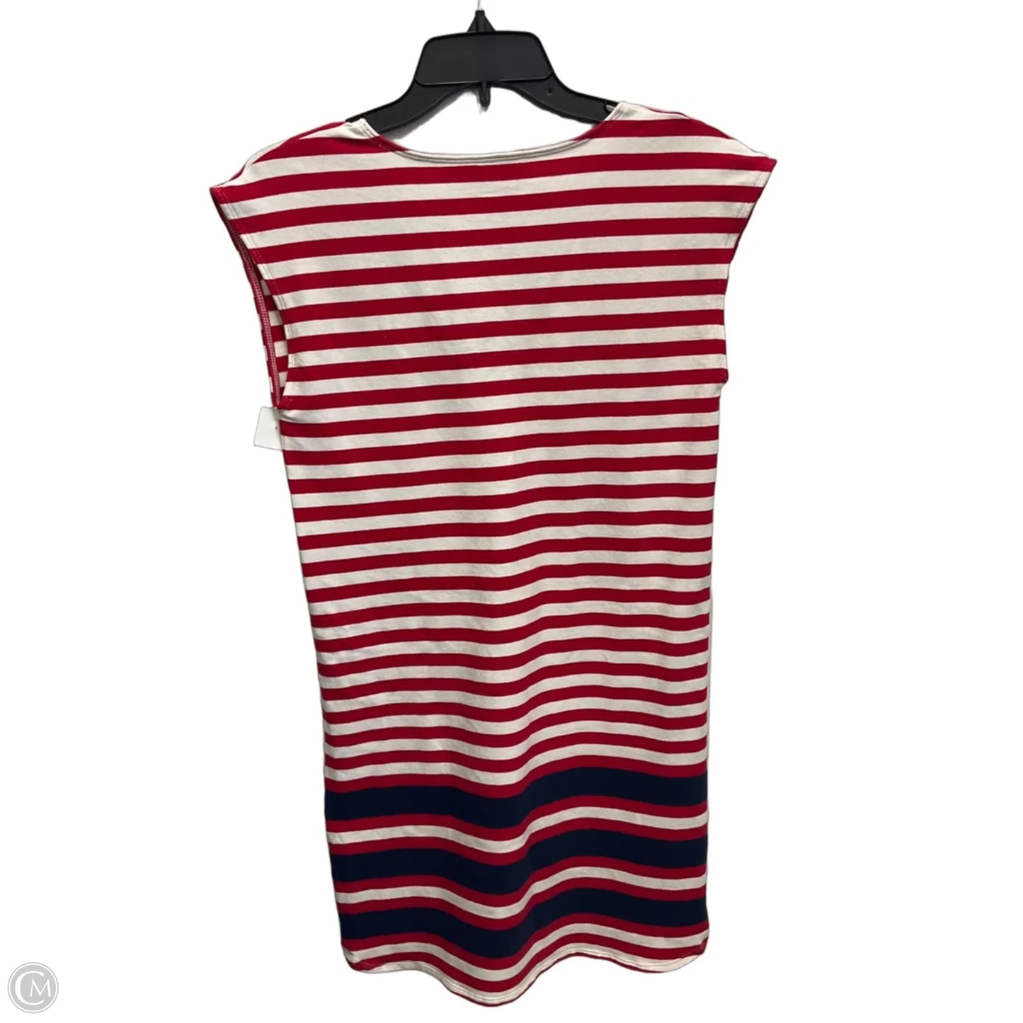 Dress Casual Midi By Vineyard Vines In Striped Pattern, Size: Xxs