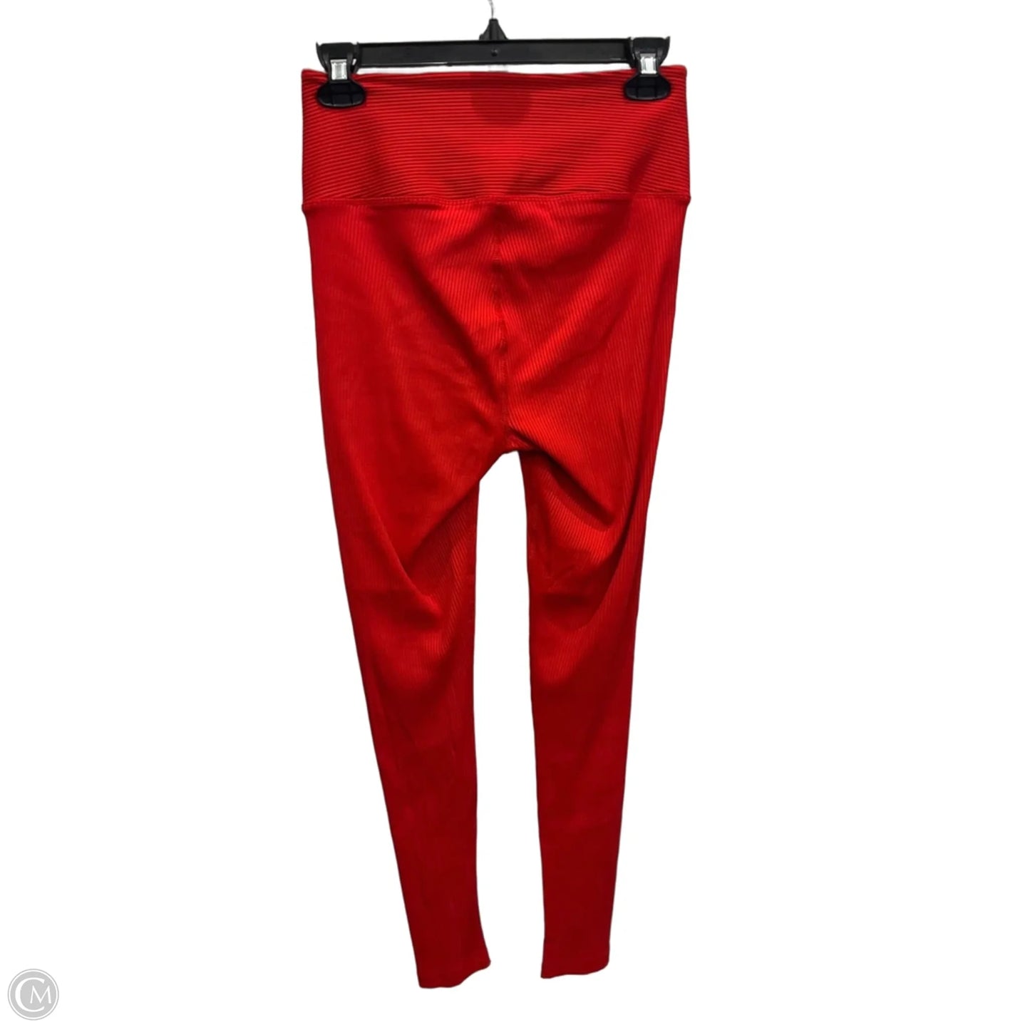 Athletic Leggings By Year Of Ours In Red, Size: M
