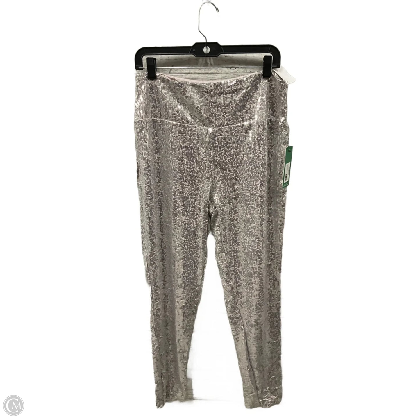 Pants Dress By Clothes Mentor In Silver, Size: Xl