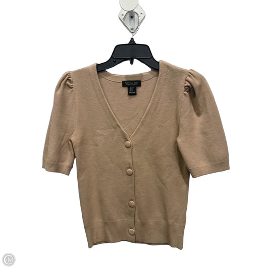 Sweater Short Sleeve By Rachel Zoe In Brown, Size: Xs
