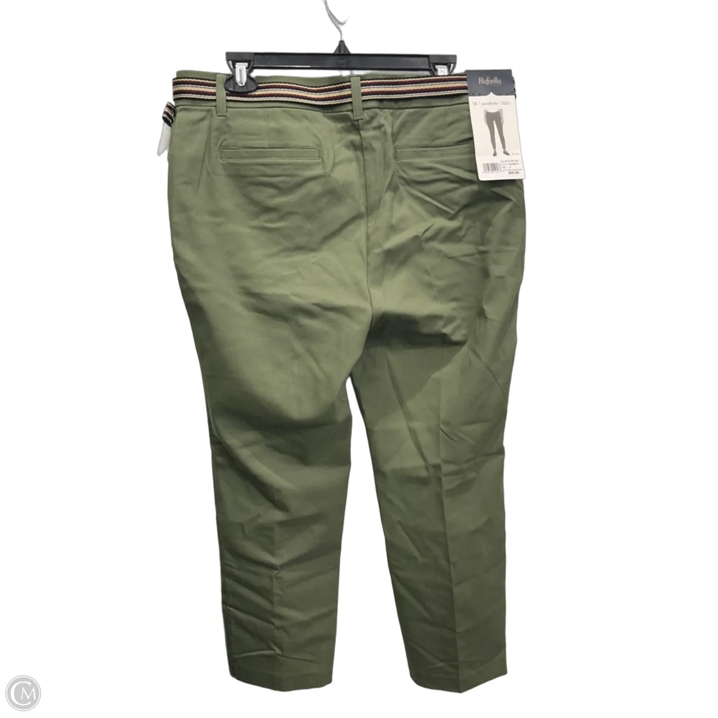 Pants Chinos & Khakis By Rafaella In Green, Size: 14
