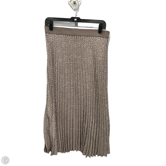 Skirt Maxi By Vince Camuto In Brown, Size: M
