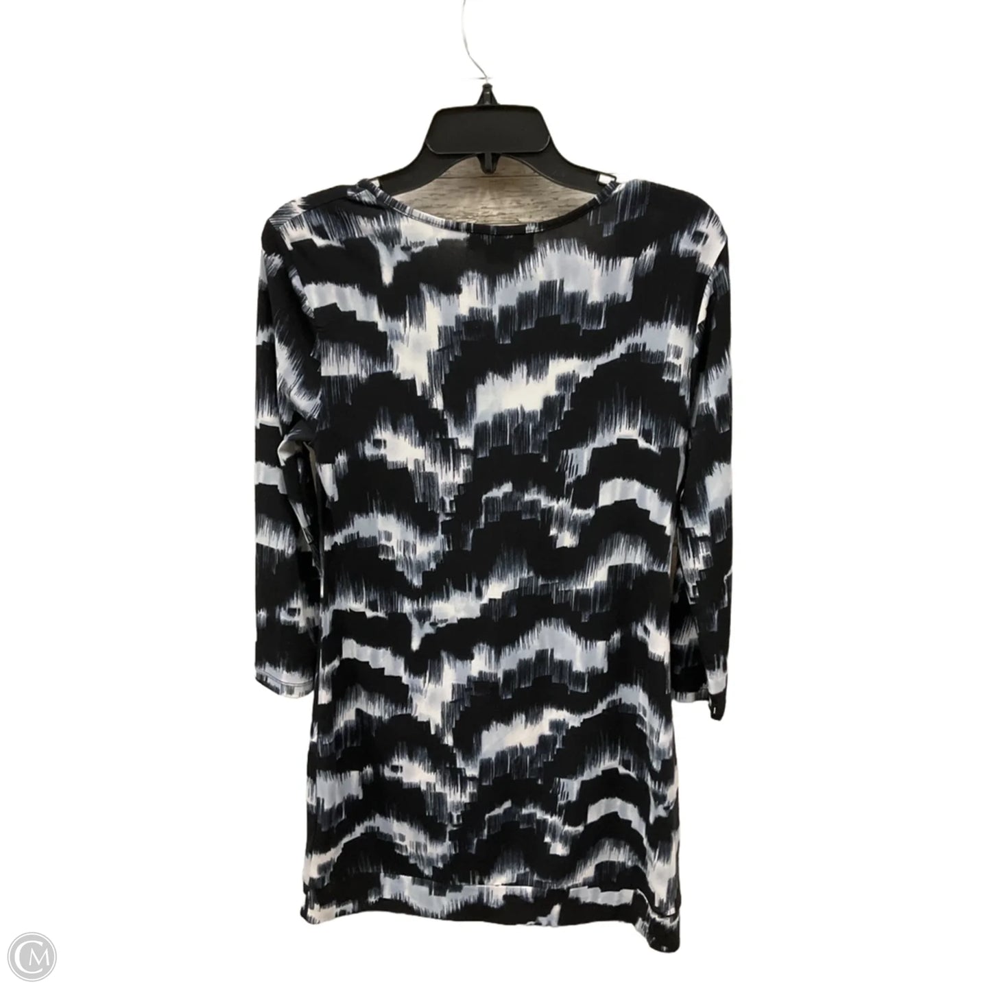 Dress Casual Midi By Michael By Michael Kors In Blue, Size: S