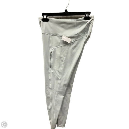 Athletic Leggings By Athleta In Aqua, Size: M