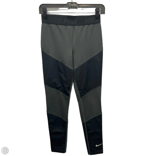 Athletic Leggings By Nike Apparel In Black, Size: S