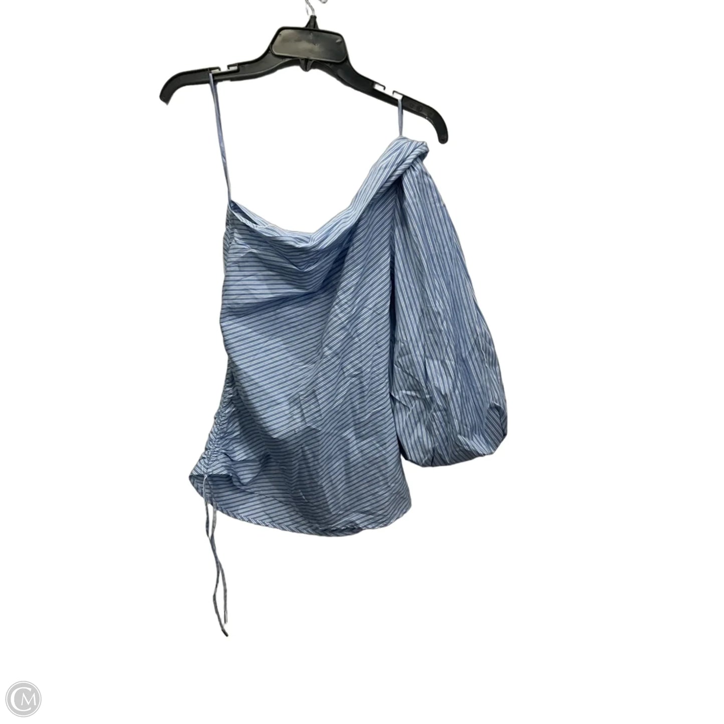 Top Long Sleeve By Bcbgmaxazria In Blue, Size: S