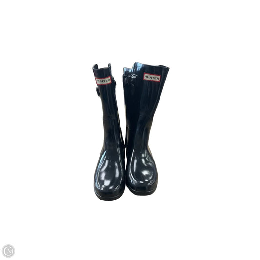 Boots Rain By Hunter In Black, Size: 6
