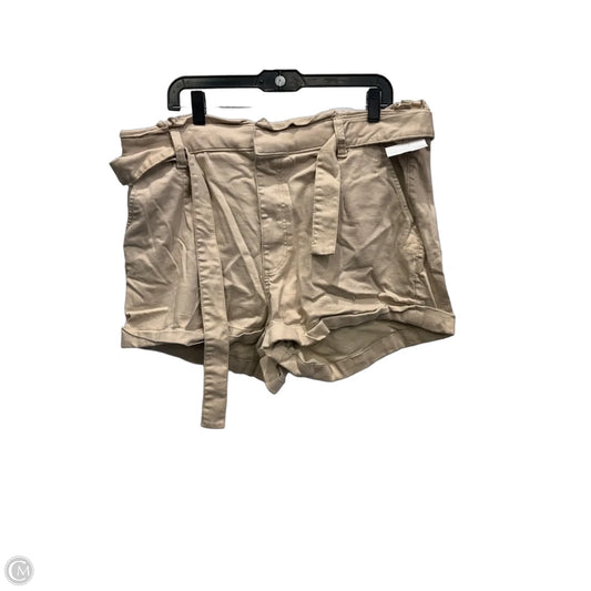Shorts By Express In Tan, Size: 18