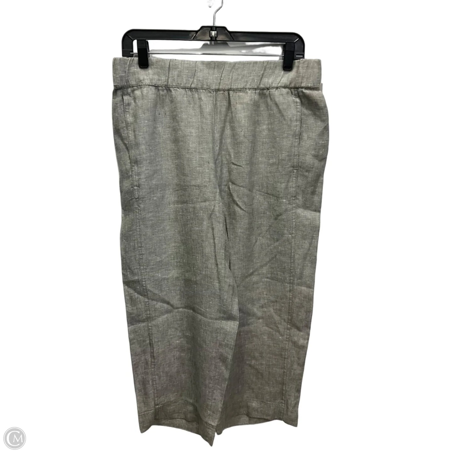 Pants Linen By J. Jill In Green, Size: Sp