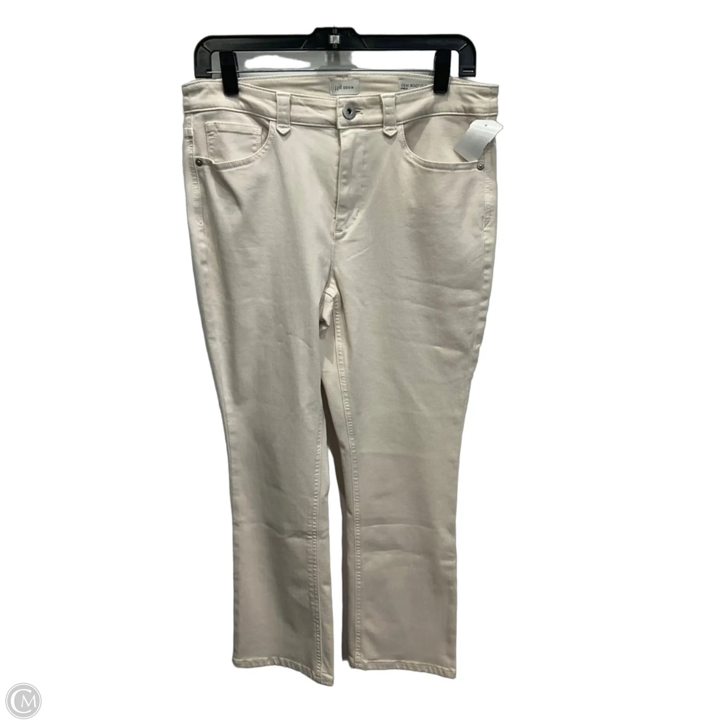 Jeans Skinny By J. Jill In Cream, Size: 8