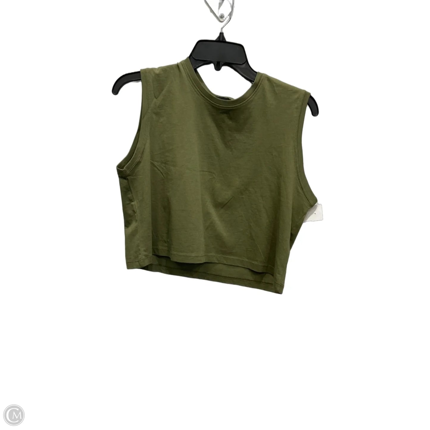 Athletic Tank Top By Atm In Green, Size: M