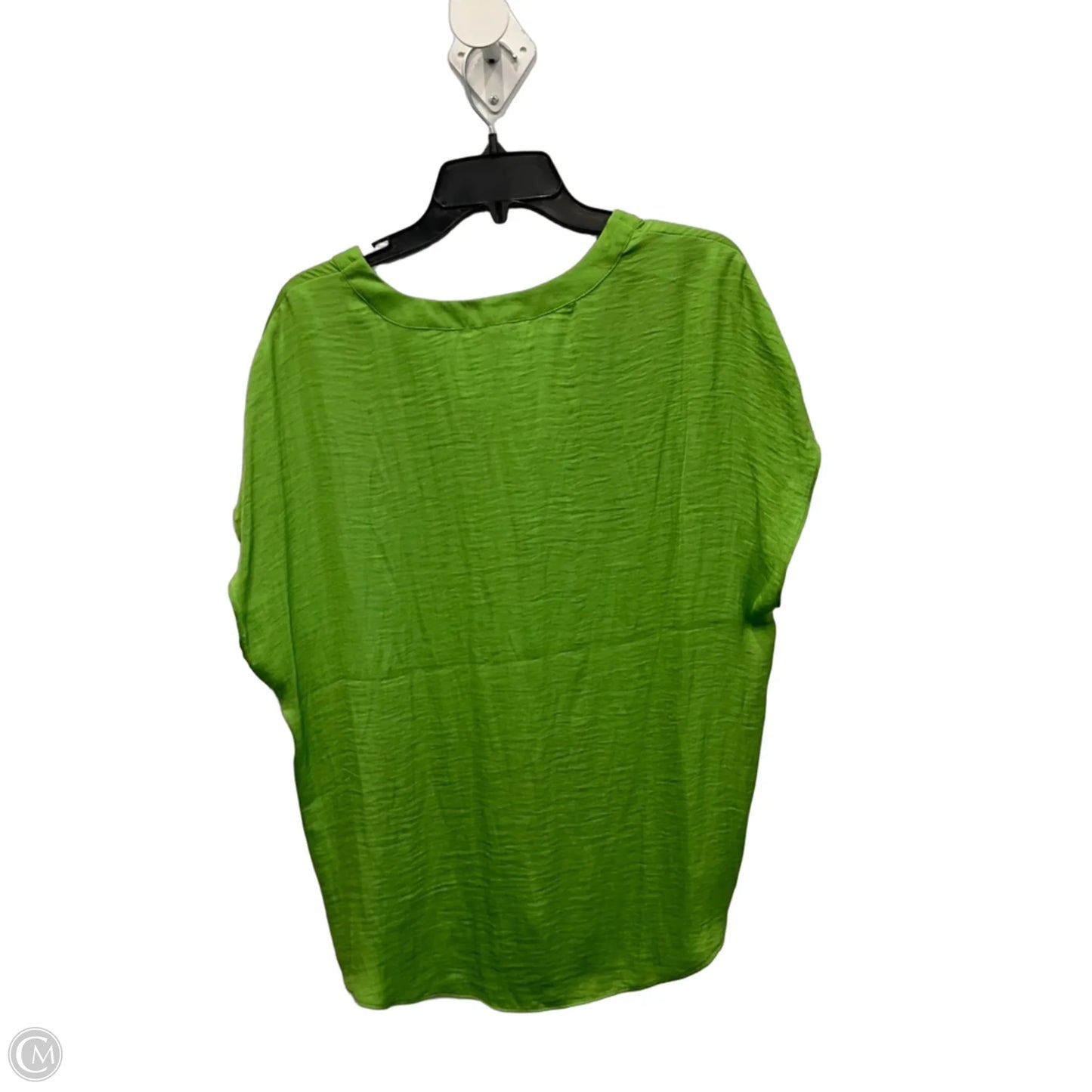 Top Short Sleeve By Maison Damelie In Green, Size: L