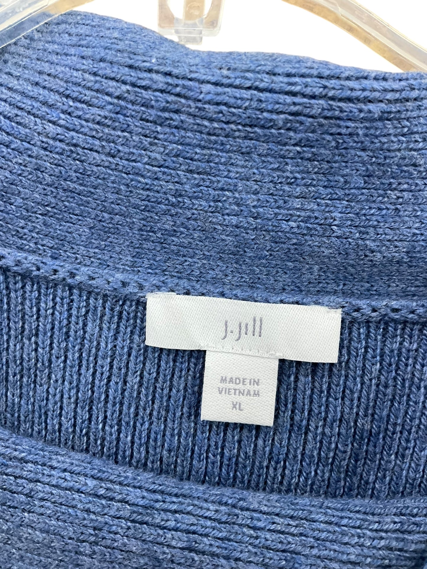 Sweater By J Jill In Slate Blue, Size: Xl