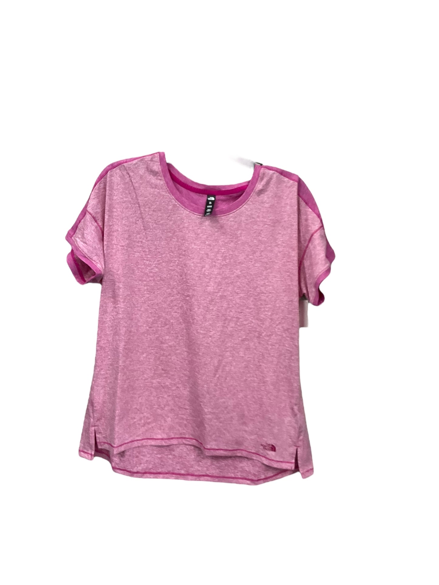 Athletic Top Short Sleeve By The North Face In Pink, Size: Xl